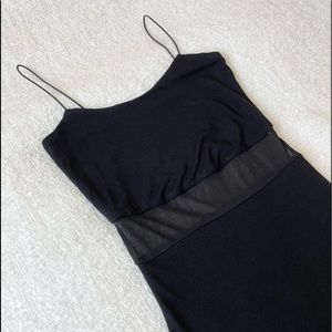 ASOS | Little black dress (LBD) with mesh details